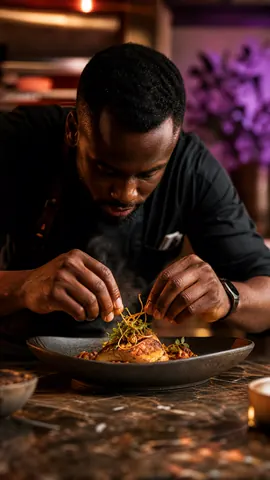 A sample vertical reel for a restaurant: jollof rice with plantain